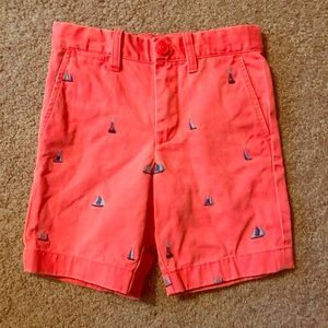 J. Crew crewcuts boys shorts sz 4-5 boats oil